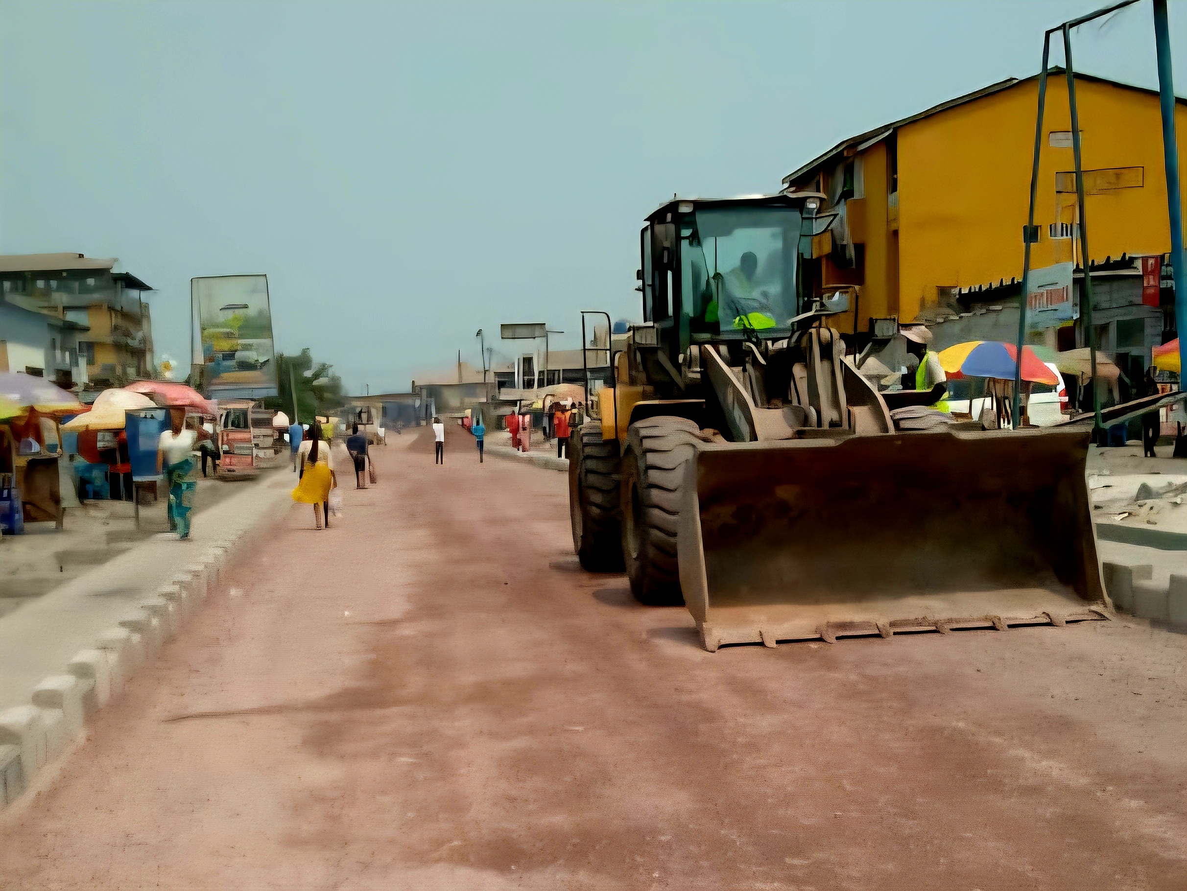 Kinshasa : La réhabilitation de la route avance à Kalamu avance à grand pas