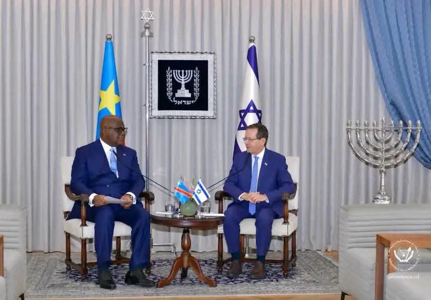 Tshisekedi en Israël : une coopération stratégique renforcée