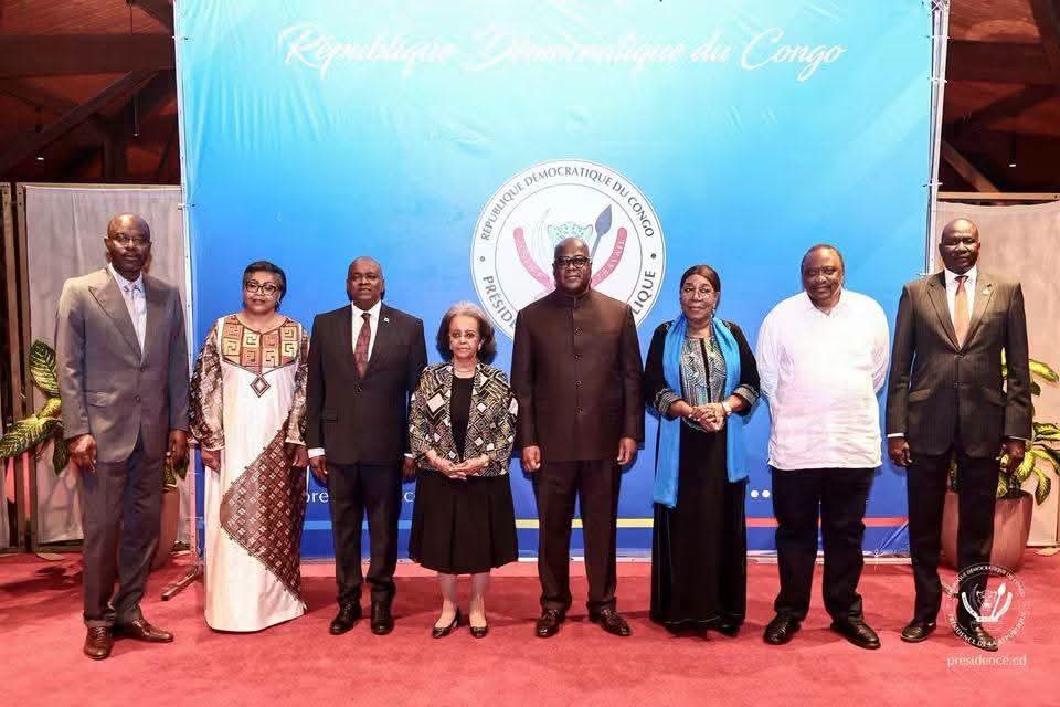 RDC : Félix Tshisekedi échange avec le Panel des facilitateurs de l’Union africaine sur la paix dans les Grands Lacs