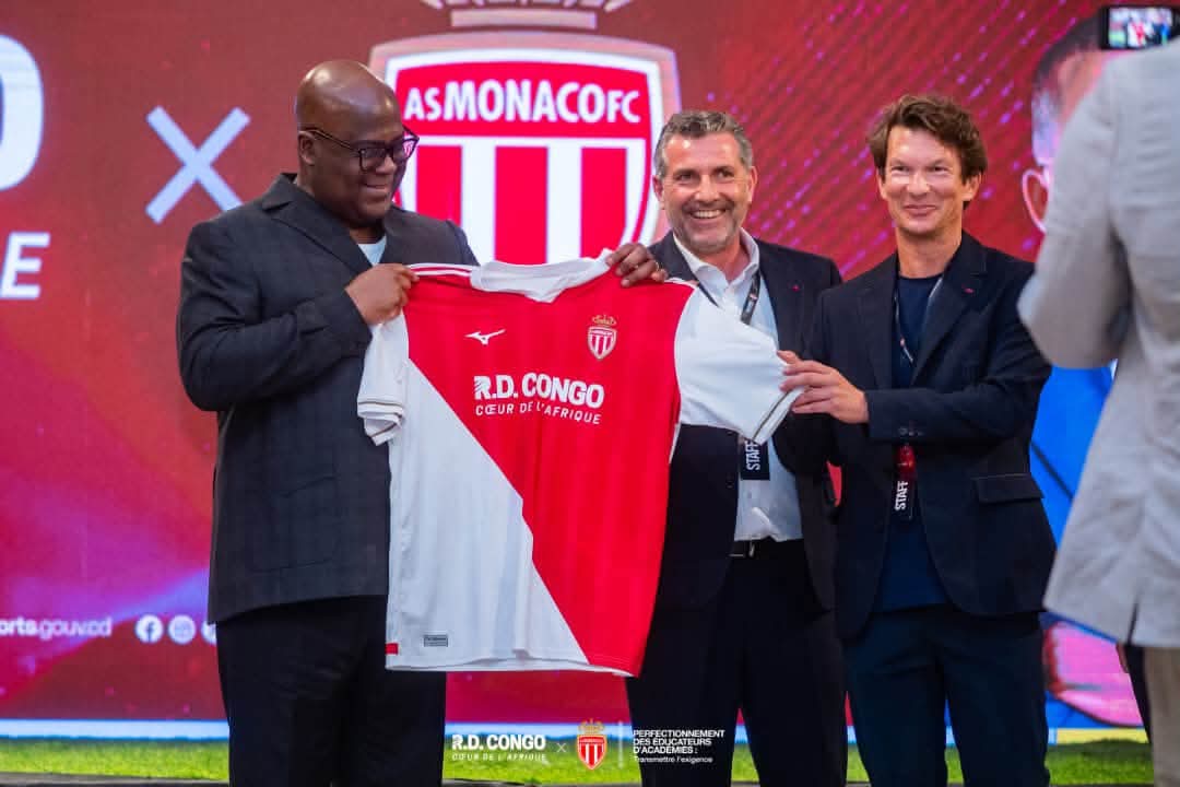 AS Monaco – RDC : Félix Tshisekedi clôture une session historique de formation des instructeurs de football