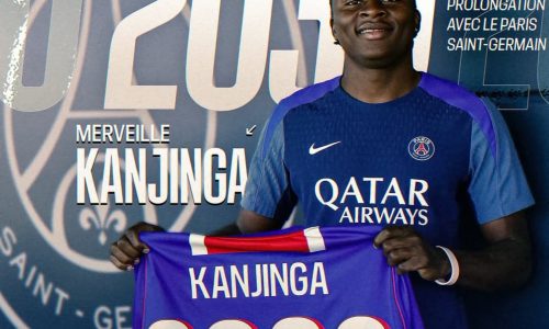 Merveille Kanjinga lie son destin au PSG jusqu’en 2030