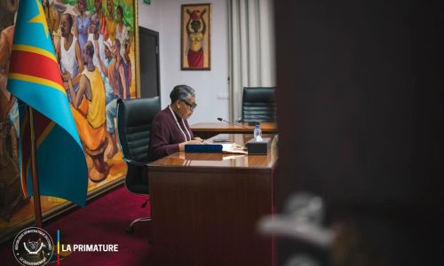 Judith Suminwa lance la Task force RDC–USA