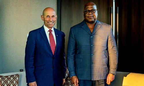 Houston : Félix Tshisekedi rencontre Frank W. Garcia Jr. pour renforcer le partenariat RDC–USA