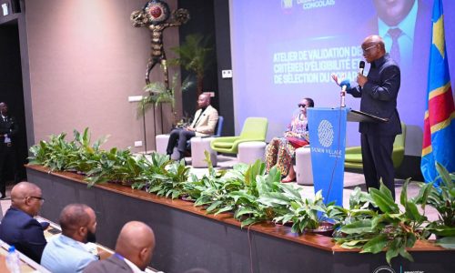 Justin Kalumba lance l’atelier de validation des critères du CONAPAS