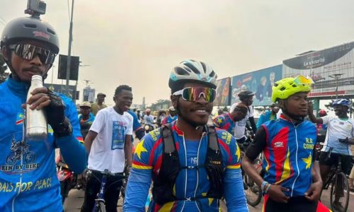 Un vélo pour la paix en Afrique : Miguel Masaisai, de Goma à Kinshasa