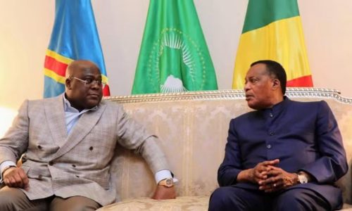 Félix Tshisekedi reçu par Denis Sassou Nguesso : une traversée symbolique du fleuve Congo pour réaffirmer la coopération bilatérale