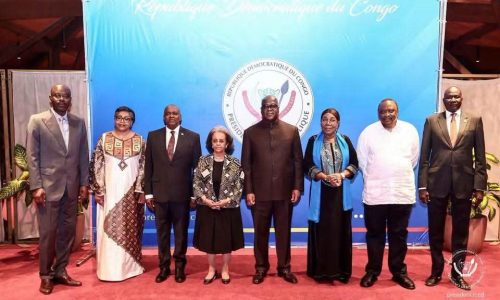 RDC : Félix Tshisekedi échange avec le Panel des facilitateurs de l’Union africaine sur la paix dans les Grands Lacs