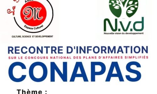 CONAPAS : La Mouture ASBL et NVD mobilisent les jeunes entrepreneurs ce 17 juillet