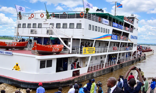 RDC : l’ONATRA relance la liaison fluviale Kinshasa-Bandundu avec le bateau MB Panu II